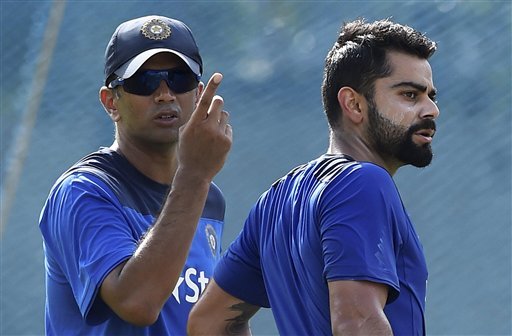 Virat Kohli at practice