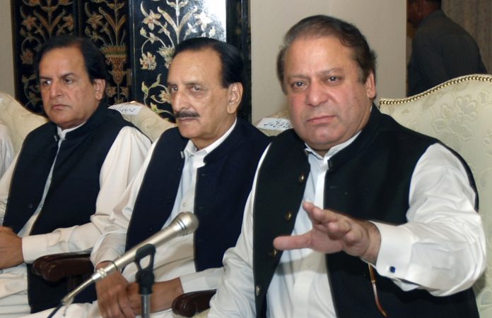 Nawaz Sharif, Raja Zafar ul Haq, Javed Hashmir